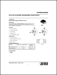ZXMN6A09DN8TC Datasheet