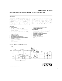 ZXRD1050NQ16TA Datasheet