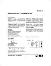 ZXSC310E5 Datasheet
