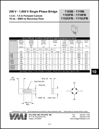 1102UFB Datasheet