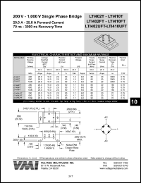 LTI1402FT Datasheet