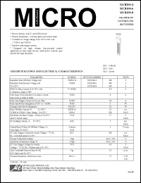 MCR100-8 Datasheet