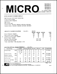 MG1401C Datasheet