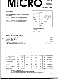 MG31W Datasheet