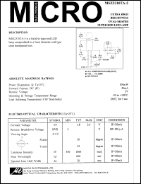MSZ2310TA-5 Datasheet