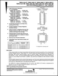 TIBPAL16R6-7CFN Datasheet