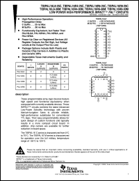 TIBPAL16R6-30MWB Datasheet