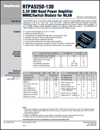 RTPA5250-130 Datasheet