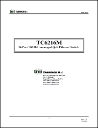 TC6216M Datasheet