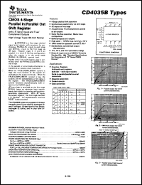 CD4035BPWR Datasheet