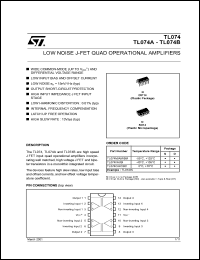TL074C Datasheet