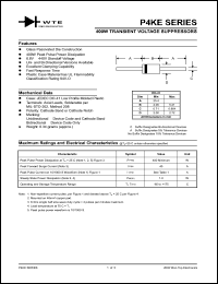 P4KE68C-TB Datasheet