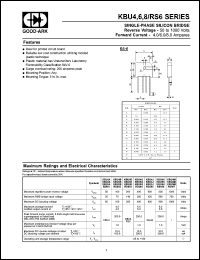 RS604 Datasheet