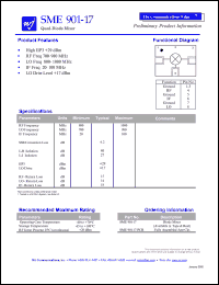 SME901-17-PCB Datasheet