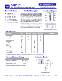 MH202 Datasheet