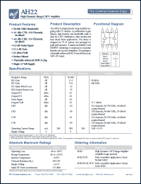 AH22DUAL-PCB Datasheet