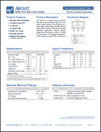 AH102-PCB Datasheet