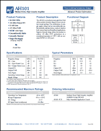 AH101-PCB Datasheet