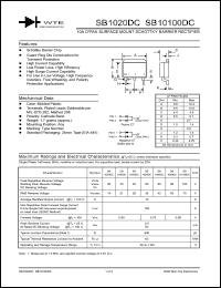SB1060DC-T3 Datasheet