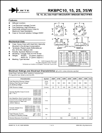 RKBPC35-10-W Datasheet