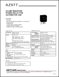AZ977-1C-6DS Datasheet