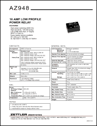 AZ948-1AT-5D Datasheet
