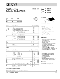 DSEI120-06A Datasheet