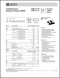 DSEI2X31-10B Datasheet