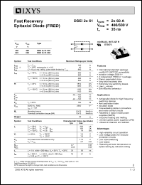 DSEI2X61-04C Datasheet