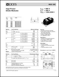 MDO500-20N1 Datasheet