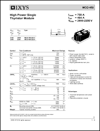 MCO450-20IO1 Datasheet