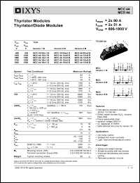 MCD44-14IO1 Datasheet