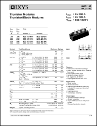 MCD162-18IO1 Datasheet