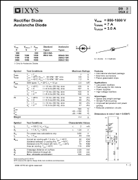 DSA2-16A Datasheet