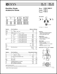 DSA35-18A Datasheet