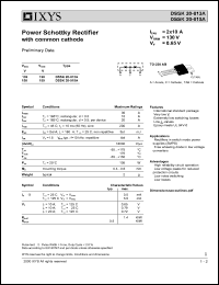 DSSK20-013A Datasheet