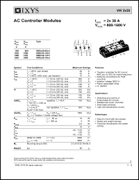 VW2X30-16IO1 Datasheet