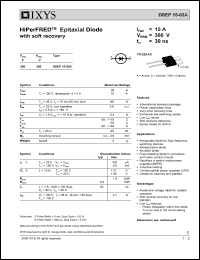 DSEP15-03A Datasheet