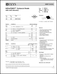 DSEP29-03A Datasheet