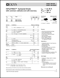 DSEC60-03AR Datasheet