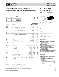 DSEC60-06B Datasheet