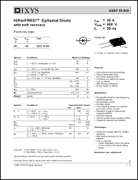 DSEP30-04A Datasheet