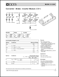 MUBW10-12A6 Datasheet