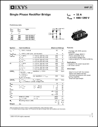 VHF25-06IO7 Datasheet