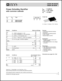 DSSK80-003B Datasheet