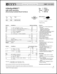 DSEP30-12CR Datasheet