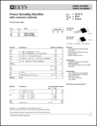 DSSK28-006BS Datasheet