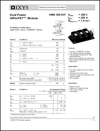 VMM300-03F Datasheet