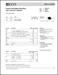 DSSK48-003BS Datasheet