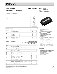 VMM650-01F Datasheet